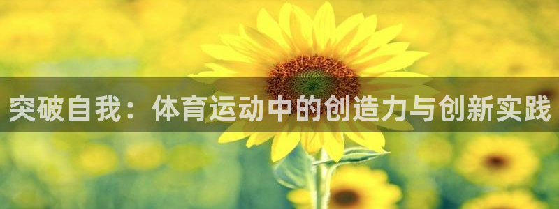 关键词：突破自我：体育运动中的创造力与创新实践